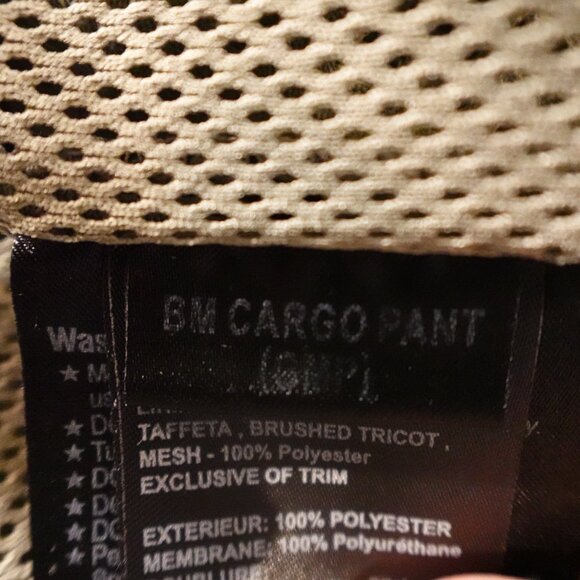 Burton BM Cargo Snowboard Pants Men’s Large Green DRYRIDE Waterproof - Picture 15 of 16